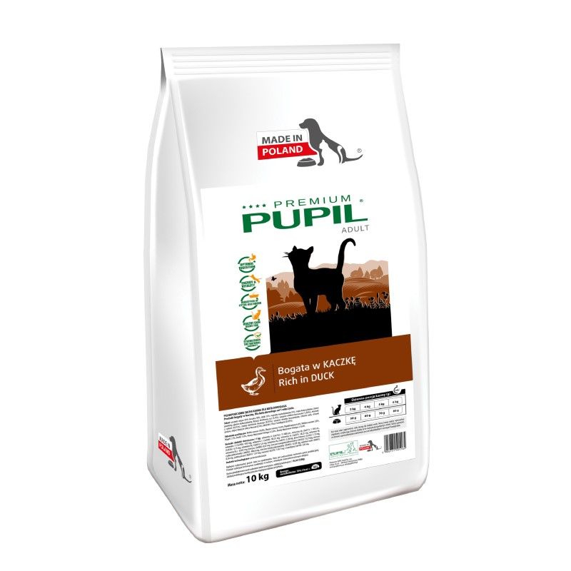 Hrana uscata pentru pisici Pupil Premium rata - Adult (10 kg), Pupil Foods 
