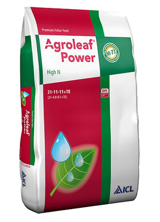 Ingrasamant foliar Agroleaf Power High N 31+11+11+TE+Biostimulator, ICL
