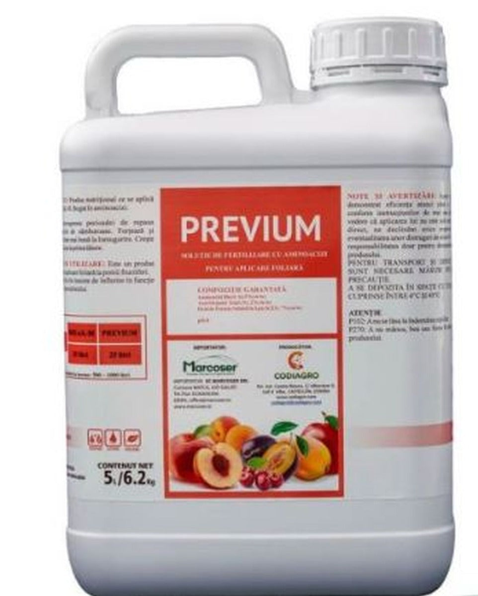 Ingrasamant foliar Previum, Codiagro