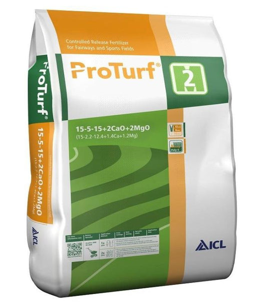 Ingrasamant gazon ProTurf 15+05+15+2CaO+2MgO (25 kg), ICL