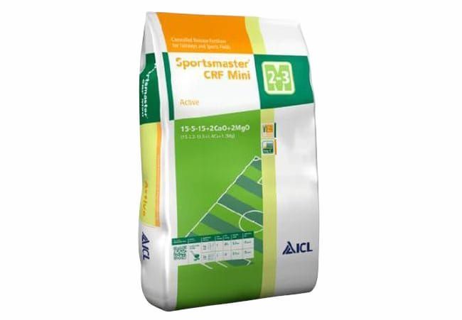 Ingrasamant gazon Sportmaster Mini Active 15+05+15+4CaO+2MgO (25 kg), ICL