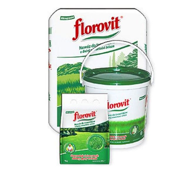 Ingrasamant granulat pentru gazon cu nivel ridicat de fier, Florovit
