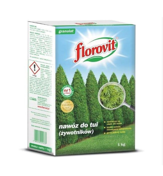 Ingrasamant granulat pentru tuia, Florovit