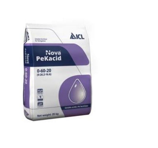 Ingrasamant hidrosolubil Nova Pekacid 0+60+20 (25 kg), ICL