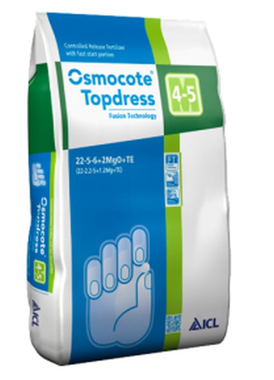 Ingrasamant Osmocote TopDress 22+05+06+2Mg+Me, 4-5 luni (25 kg), ICL