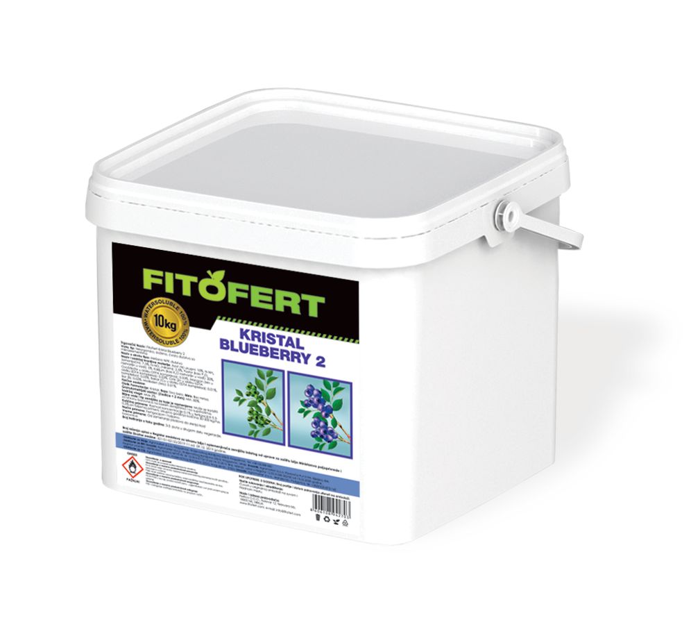 Ingrasamant Kristal Blueberry 2 10-5-25+Me (10 kg), Fitofert