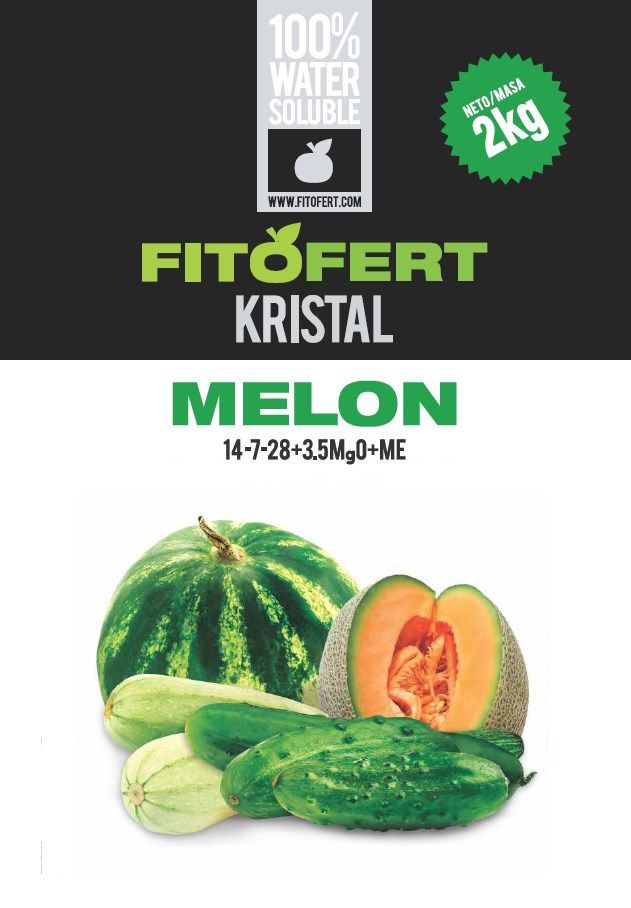 Ingrasamant Kristal Melon 14-07-28+3.5, Fitofert