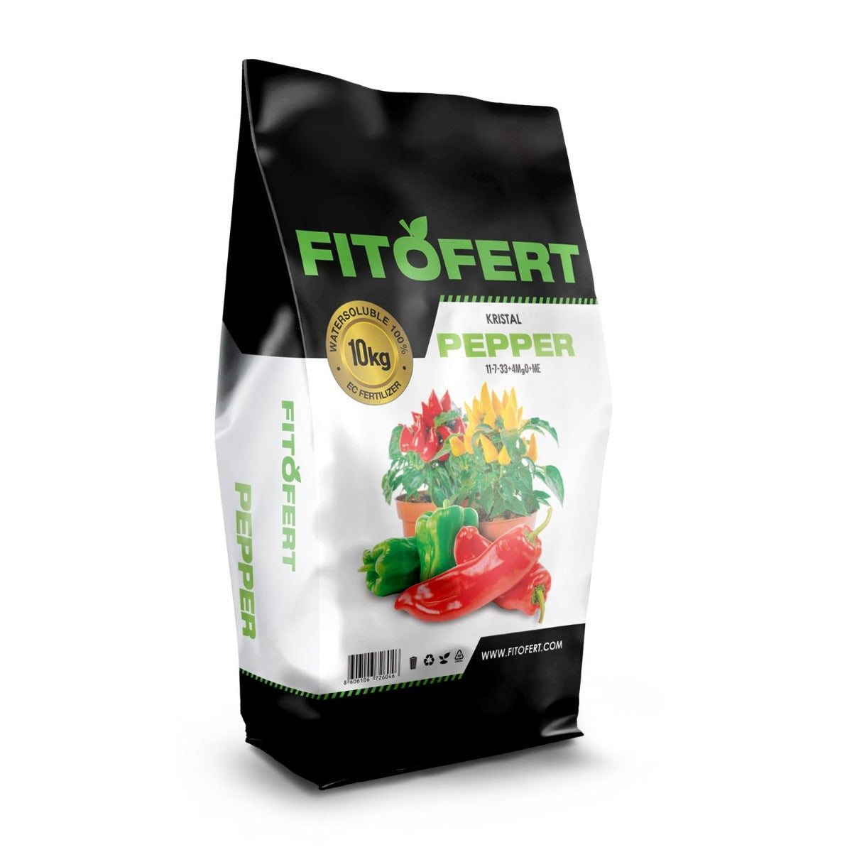 Ingrasamant Kristal Pepper 11-07-33+4MgO+Te, Fitofert