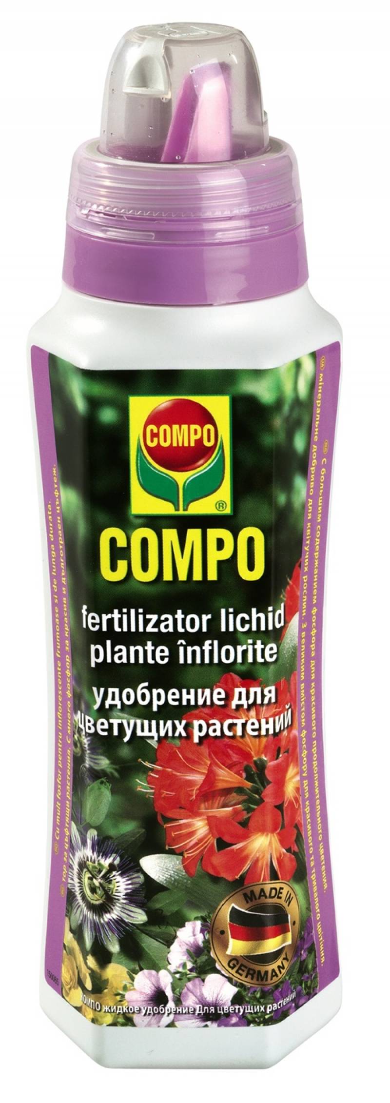 Ingrasamant lichid pentru plante cu flori (500 ml), Compo 4529