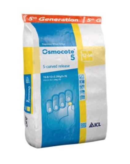 Ingrasamant Osmocote Exact Generatia 5 16+08+12+2.2MgO+Me, 12-14 luni (25 kg), ICL