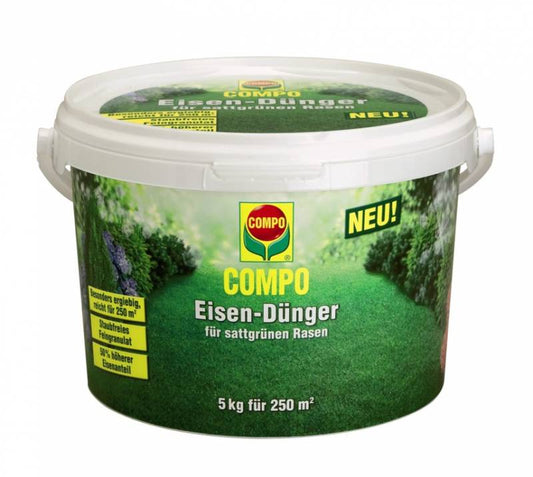 Ingrasamant pentru gazon cu fier (5 kg), Compo 2879