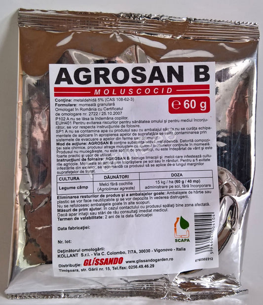 Insecticid Agrosan B (60 g), Kollant