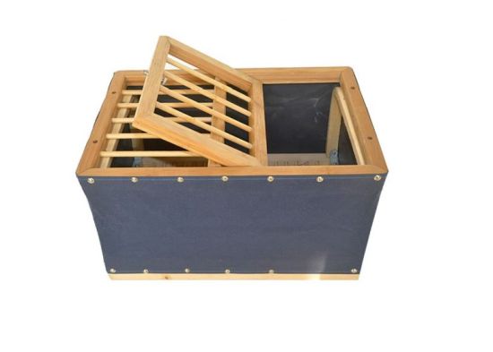 Lada din lemn pentru transport V1 (40x28x23 cm), Tehno Ms