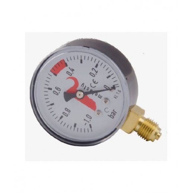 Manometru pentru masurare presiune vid ÃƒËœ63 mm, EMT