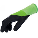 Manusi de gradina Bamboo verde cu negru, Stocker