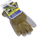 Manusi de gradina cu palma piele verde oliv, Stocker