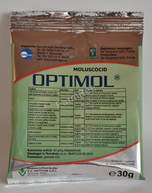 Moluscocid Optimol (30 g), De Sangosse