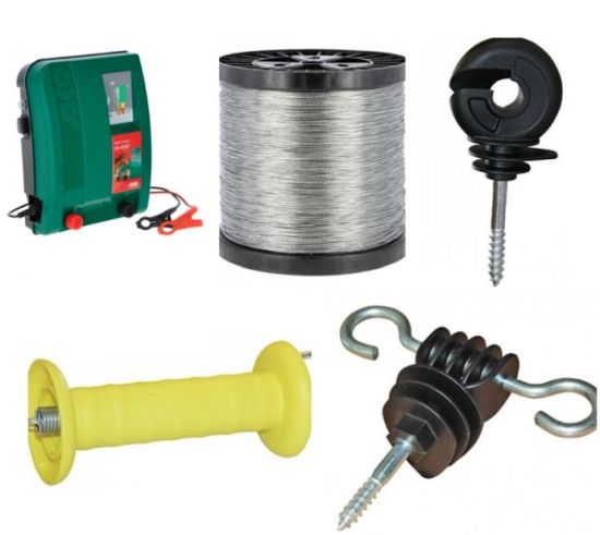 Pachet gard electric 6 J 1000m, Ako W