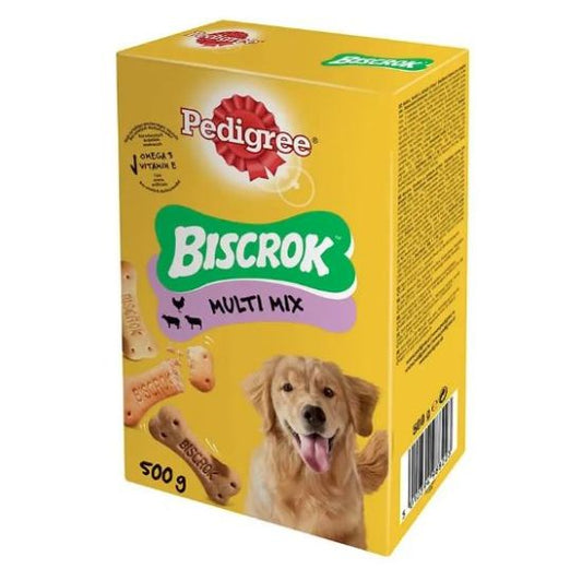Recompensa Biscrok Multi Mix Original  pentru caini  adulti (500 g), Pedigree