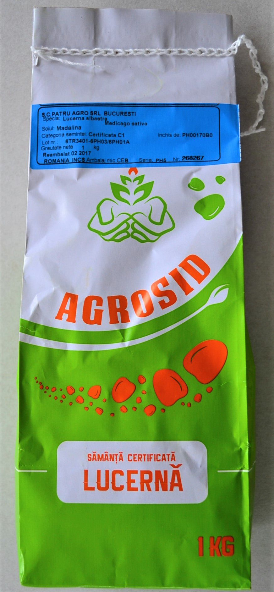 Samanta romaneasca certificata lucerna Madalina (1 kg)