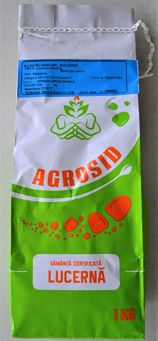Samanta romaneasca certificata lucerna Madalina (1 kg)