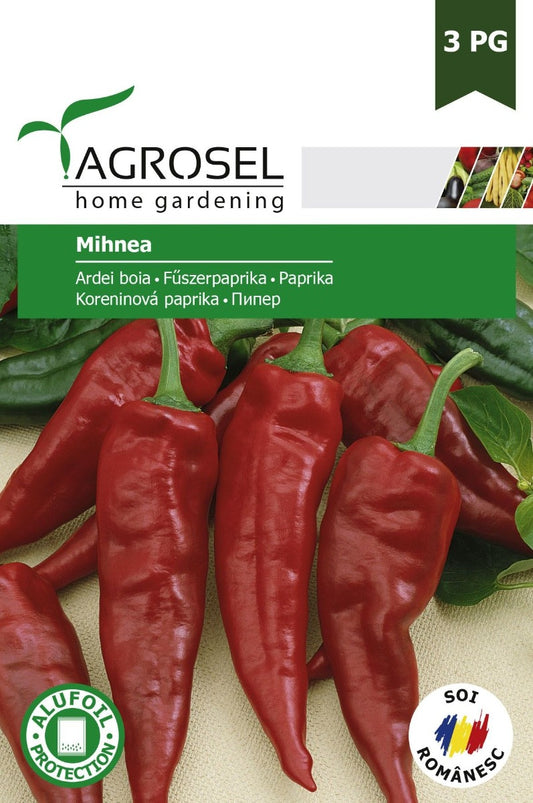Seminte ardei boia Mihnea (2.000 seminte), Agrosel