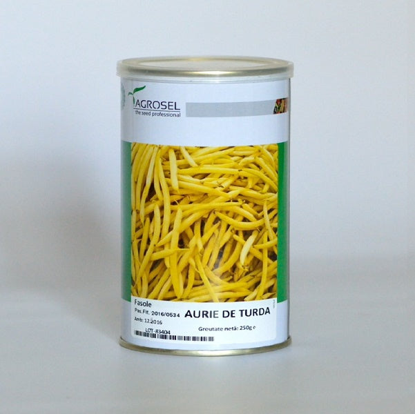 Seminte de fasole fideluta soi autohton Aurie de Turda (500 g), Agrosel