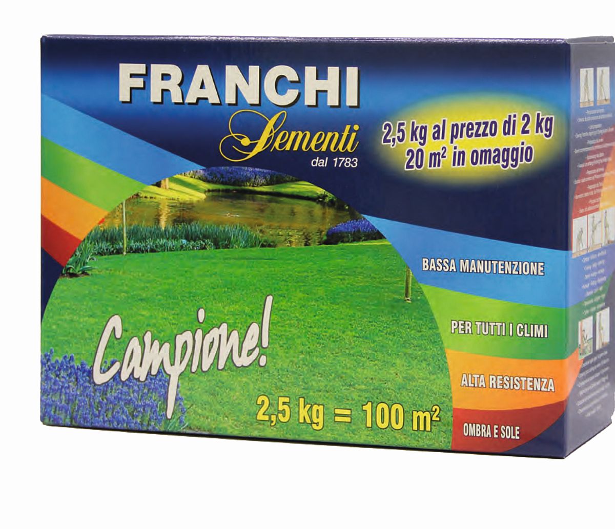 Seminte gazon Campione, Franchi Sementi