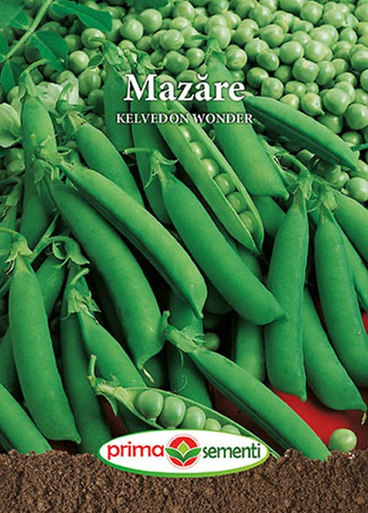 Seminte mazare Kelvedon Wonder (500 g), Prima Sementi