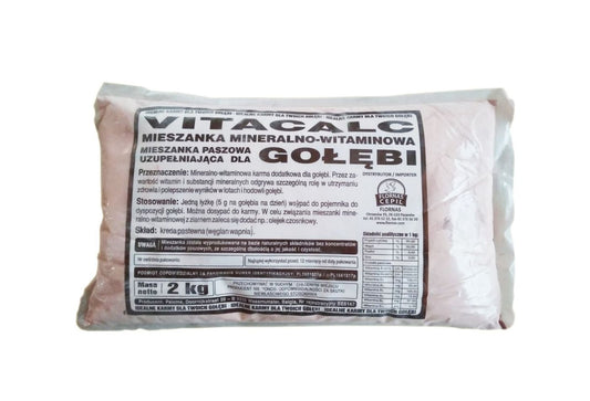 Supliment mineral pentru porumbei Vitacalc (2 kg), Flornas