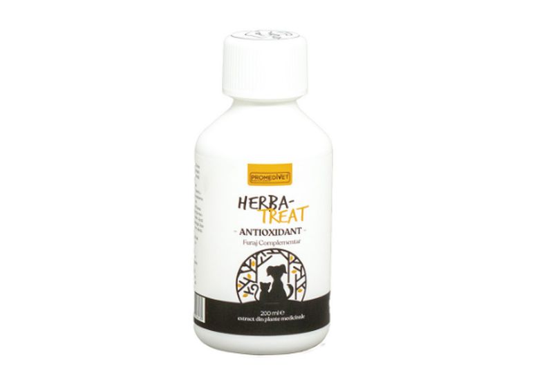 Supliment nutritiv Herba-Treat Antioxidant (200 ml), Promedivet