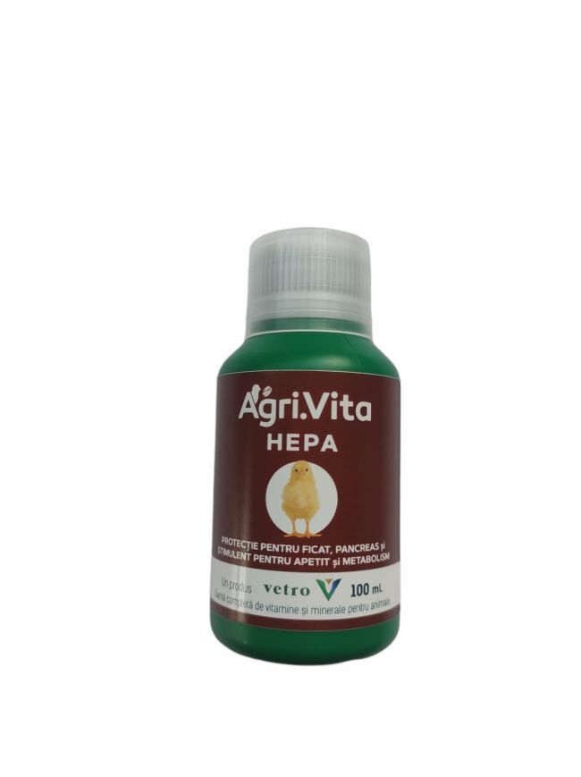 Supliment nutritiv pentru pasari si animale Agri.Vita Hepa (100 ml), Agri.Shop