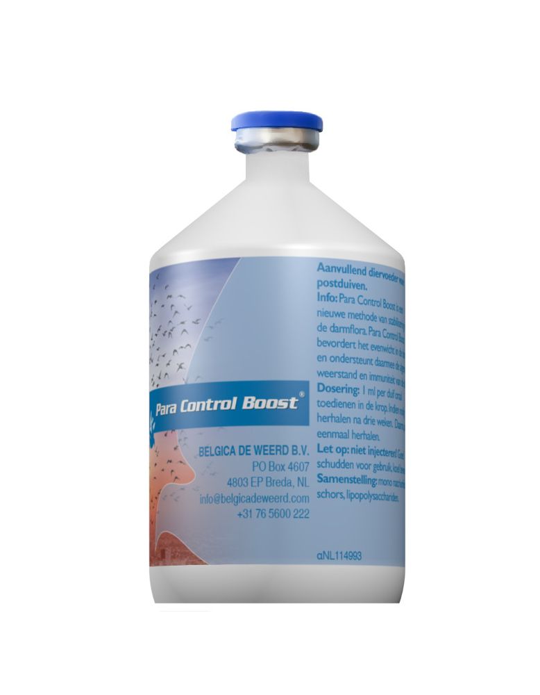 Supliment nutritiv pentru porumbei Para Control Boost (100 ml), Belgica De Weerd
