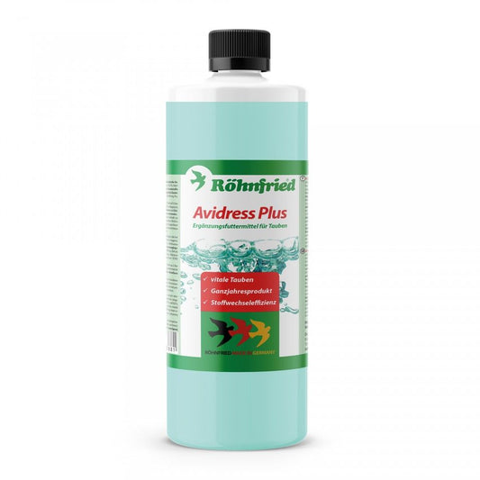 Supliment nutritiv pentru scaderea Ph-ului la porumbei Avidress Plus (1 l), Rohnfried