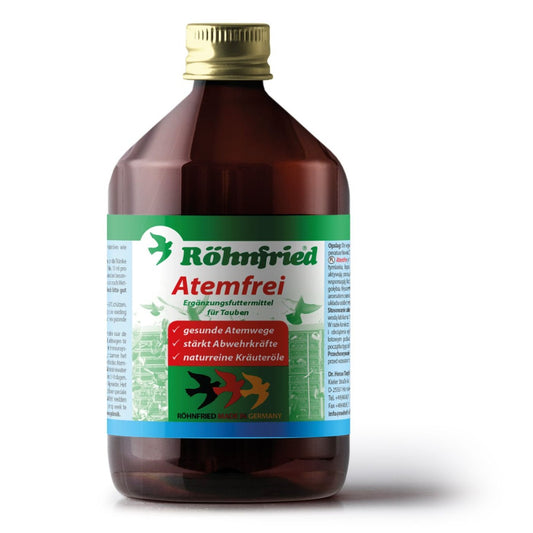 Supliment nutritiv pentru sistemul respirator al porumbeilor Atemfrei (500 ml), Rohnfried
