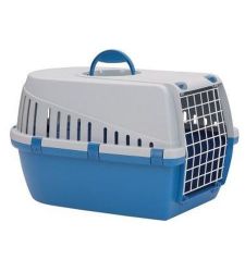 Cusca pentru transport pisici Smart Blue 56 cm, Pet Expert