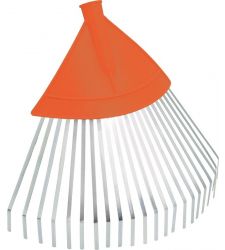 Grebla din plastic fara coada 22 dinti zincati, Stocker 2031