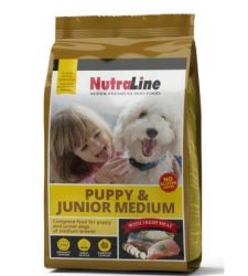 Hrana pentru caini Dog Puppy&Junior Medium (3 kg), Nutraline
