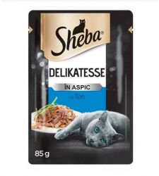Hrana umeda pentru pisici adulte - ton in aspic (85 g), Sheba Delikatesse