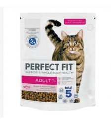 Hrana uscata pentru pisici adulte - somon (750 g), Perfect Fit