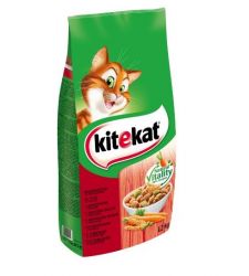 Hrana uscata pentru pisici - vita si legume (12 kg), KiteKat