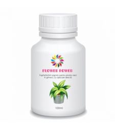 Ingrasamant organic pentru plante verzi Power Flower (100 ml), SemPlus