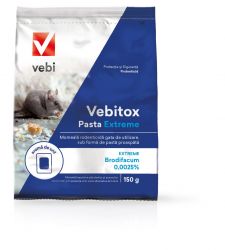 Momeala raticida tip pasta Vebitox Pasta Extreme (150 g), Vebi