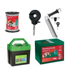 Pachet complet gard electric 500 m, Ako W